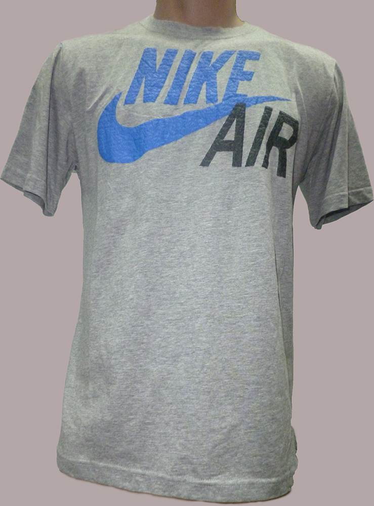 Футболка Nike серая мужская